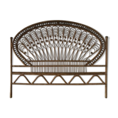 Rattan bedhead