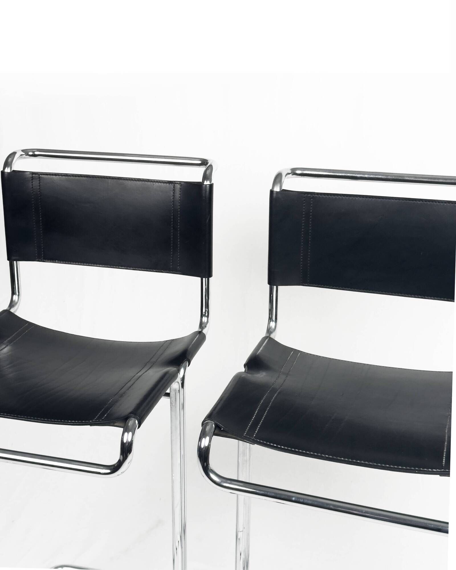 Paire de tabourets de bar vintage par Linea Veam, années 1960.
