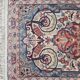 Iranian silk carpet handmade 76x131cm