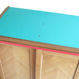 Wardrobe sliding doors vintage 50s