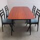Extendable dining table by Alfred Hendrickx for Belform, 1950s