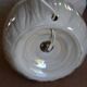 Iridescent ceramic night light for children, Italian.
