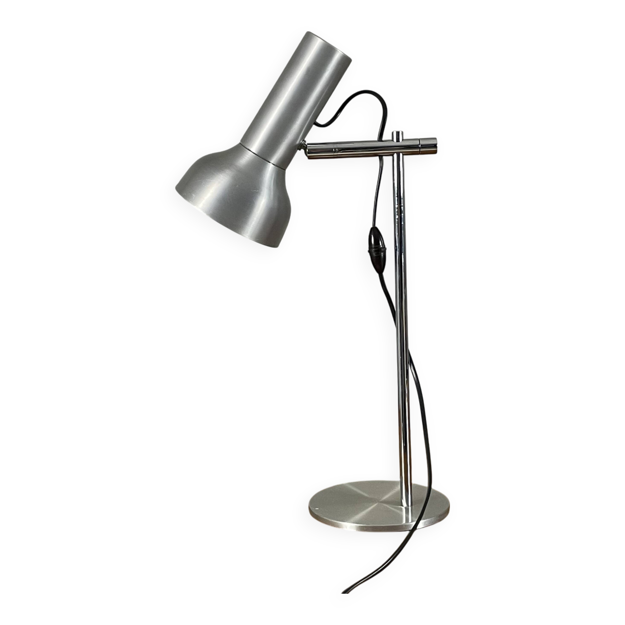 1970s metal desk lamp