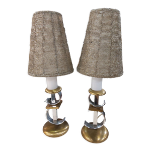Paire de lampes à poser
