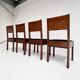 The Hague School set of 4 dining chairs by Muntendam for LOV, 1920’s