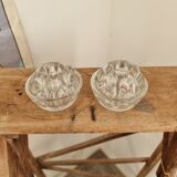 Candle holders and ashtray