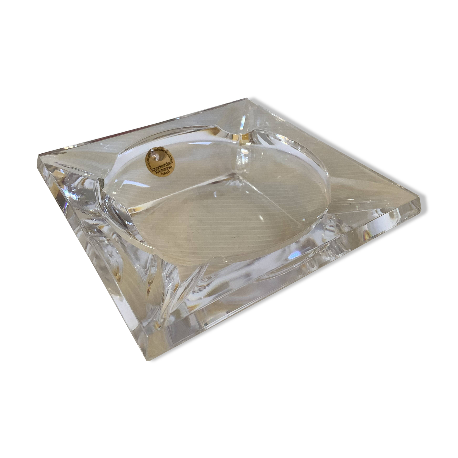 Holland Crystal Ashtray