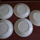 Set of 5 dessert plates Quadrifoglio