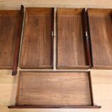 Mahogany chest of drawers, Louis-Philippe style – Late 19th century