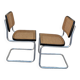 Paire de chaises b32 de Marcel Breuer en cannage