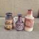 Composition de 3 vases allemandes  style brutaliste 1960