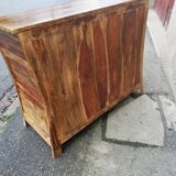 Vintage exotic wood sideboard