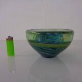 Maltese glass ashtray from Mdina, 1960s