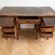 Master's desk, former minister in solid oak