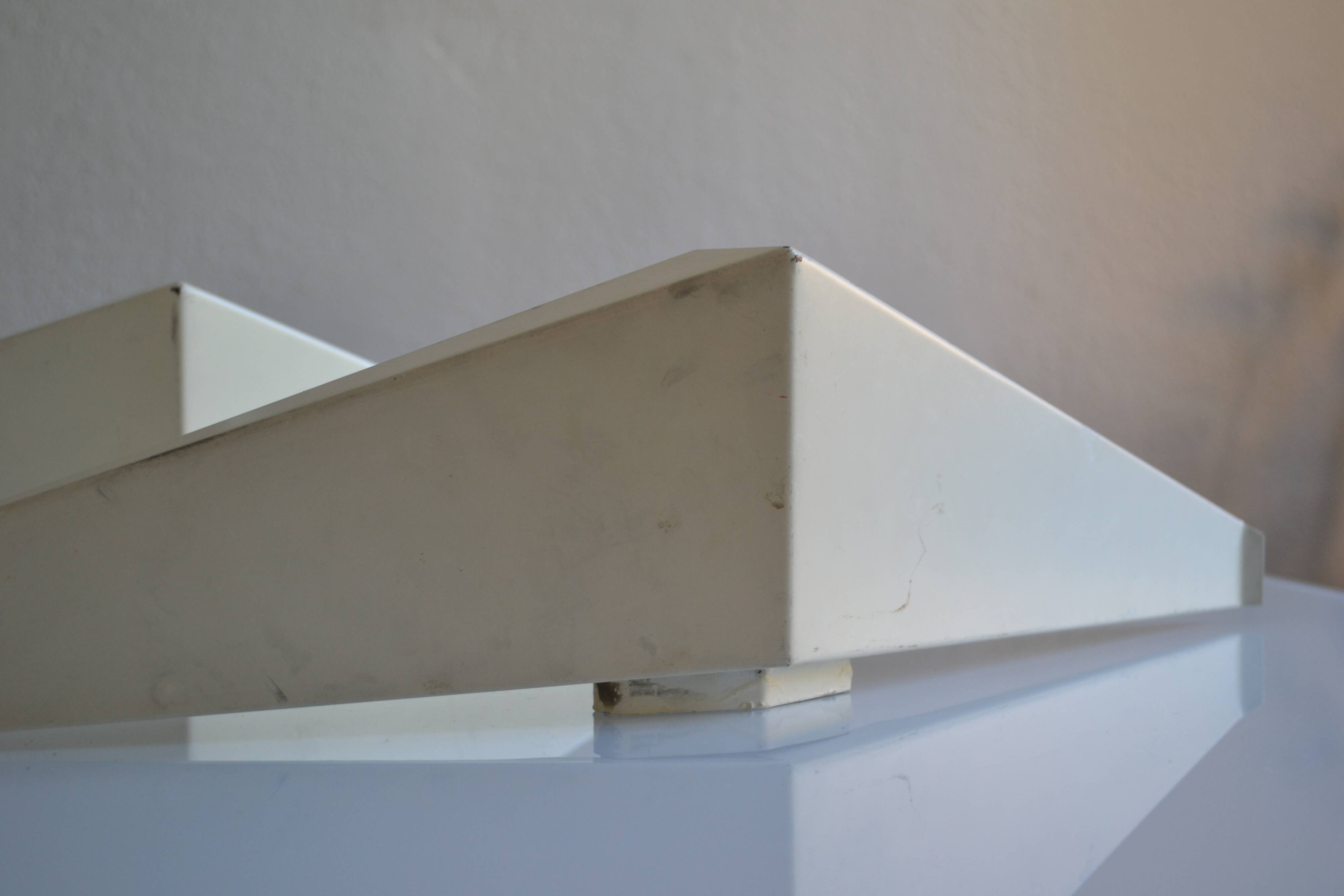 Pair of modernist reconstruction wall lamps