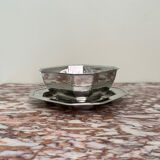 Patented stainless steel octagonal bowl