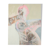 Human Being, oil/acrylic on canvas, 80 x 100 cm