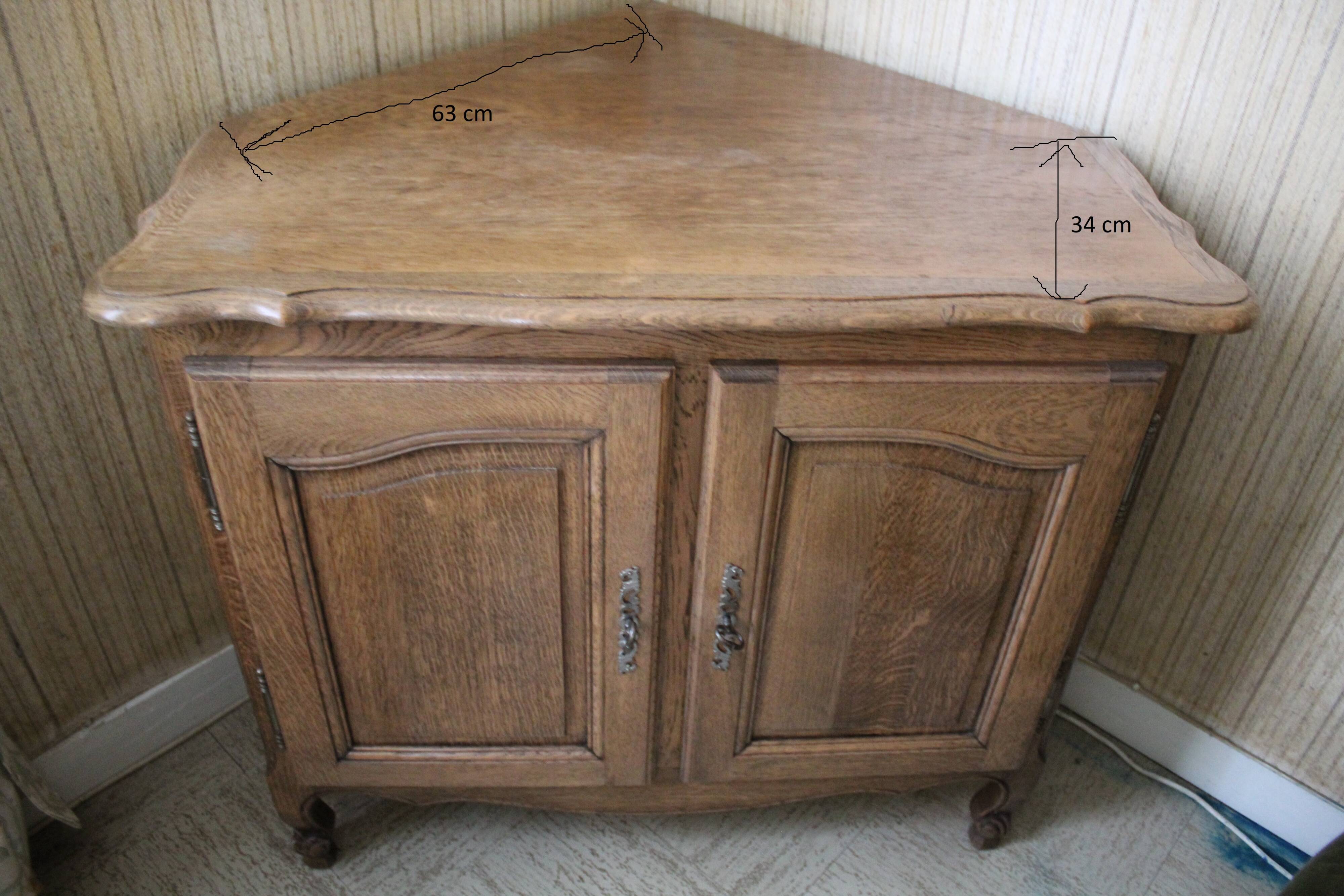 TV corner cabinet
