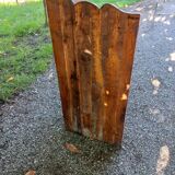 Brutalist oak notch from the 60s