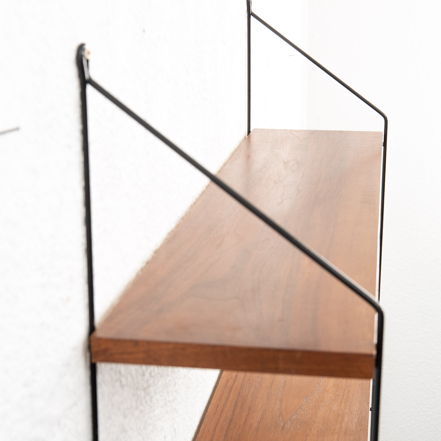 Wall shelf, dark teak 60