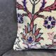 Handmade faded lumbar carpet pillow 40x60cm
