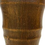 Vintage umbrella holder wooden basket storage 1960 minimalist design