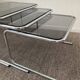 Series Of 3 pull-out tables "Harrow" for Meurop of the 70s