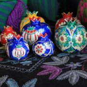 Large ceramic candle holder