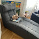 Comfortable chaise longue
