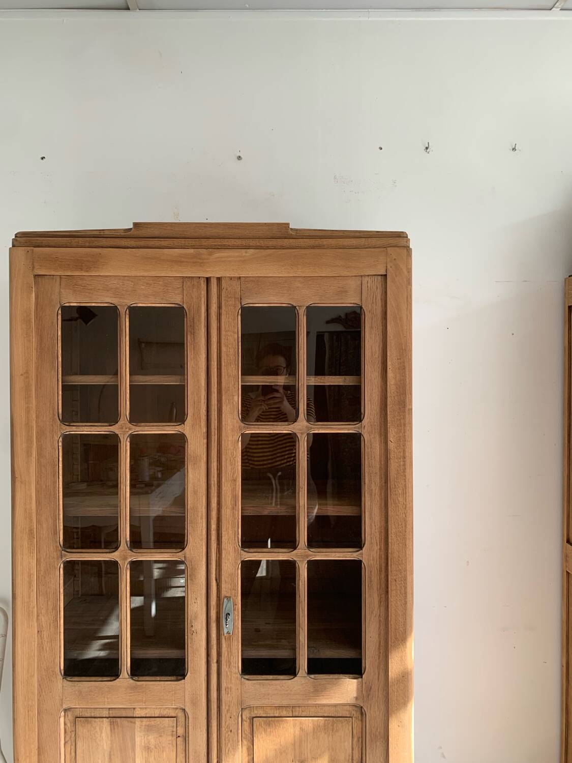 Parisian glass cabinet