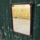 Old mirror "Tramp art"
