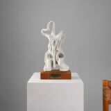 Abstract Ceramic Sculpture “Symphonie” by Freddy Callant, Belgium 1960s