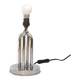 Art Deco chrome tube lamp base