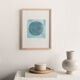 Painting on paper illustration M305 signed Eawy