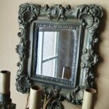 Miroir à applique 3 branches début XIXe siècle