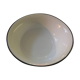 Bassine en tôle émaillée bleu clair