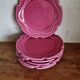6 vintage dessert plates Georges Vallauris