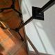 Chandeliers sur pied en fer forgé