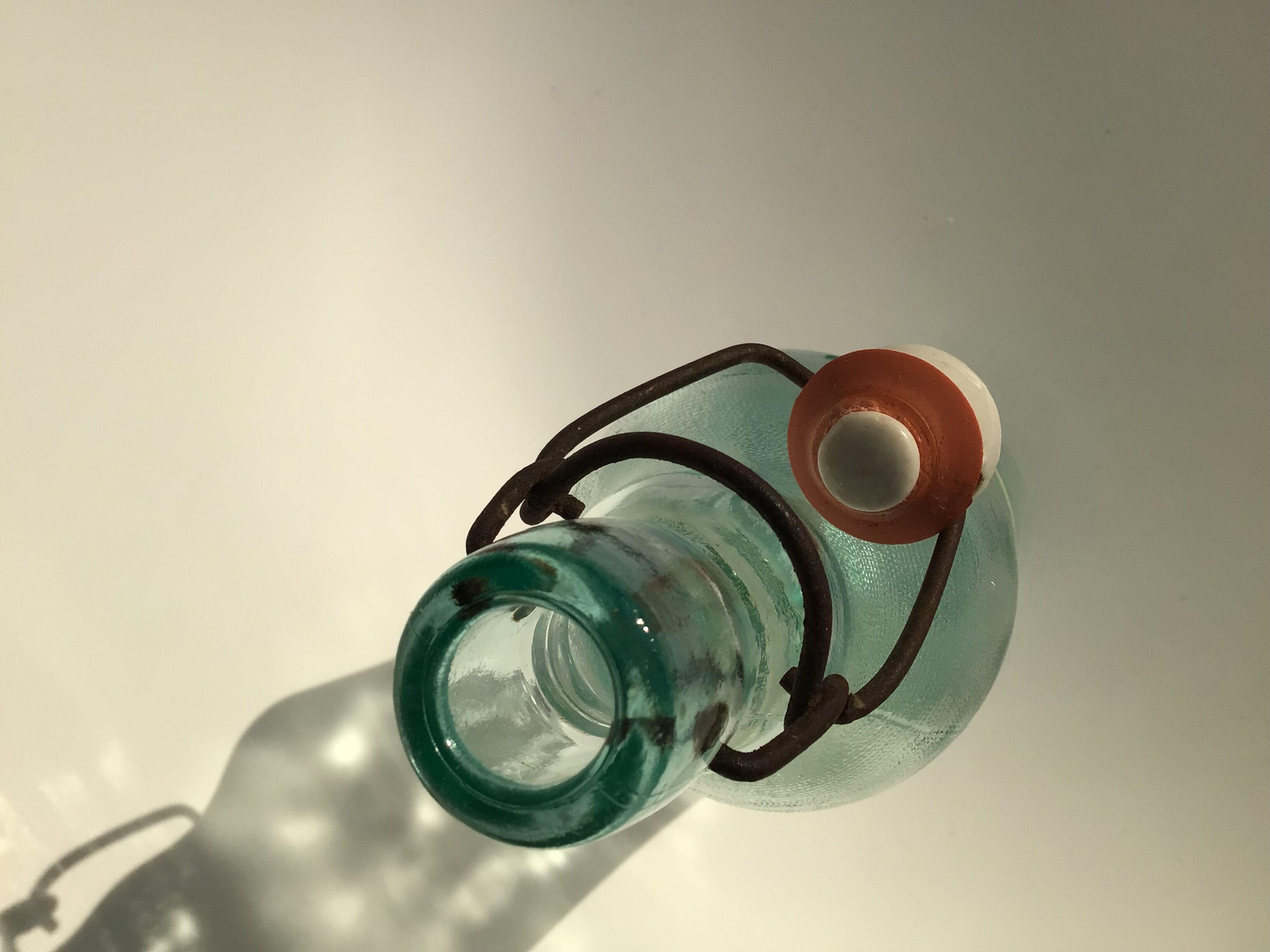 Hermetic bottle Phoenix soda 1l green screen printing