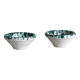Hand painted ceramic salt and pepper shakers