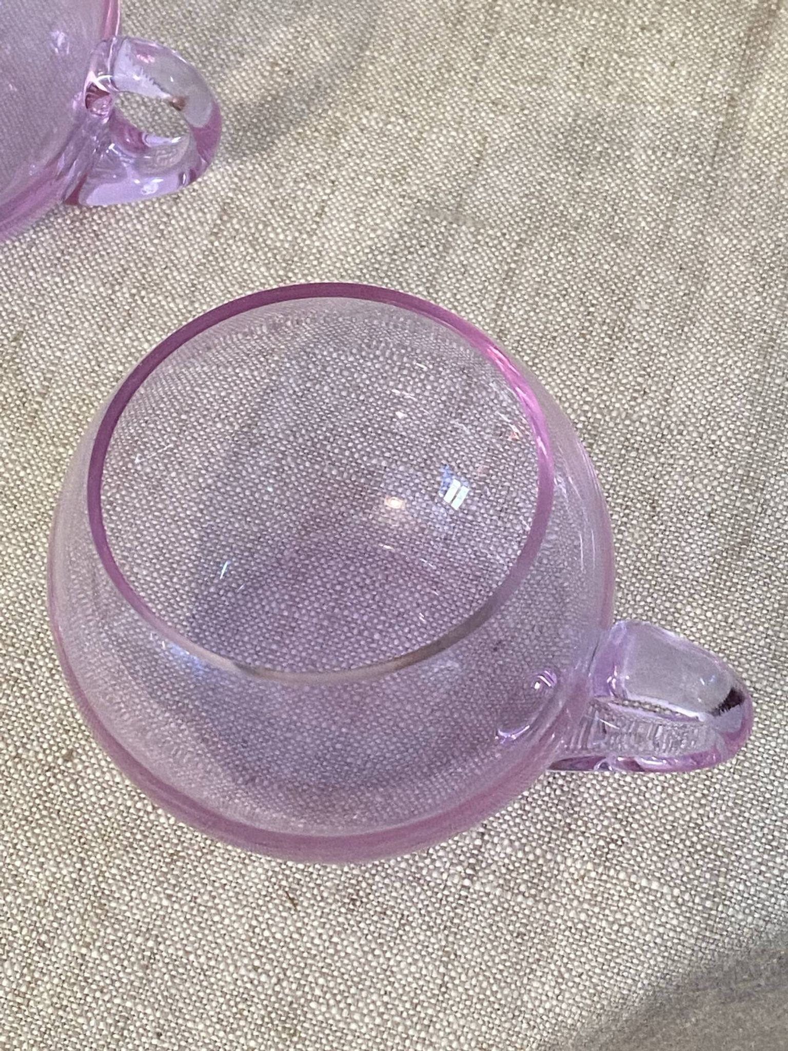 Tasses à café ou sangria en verre