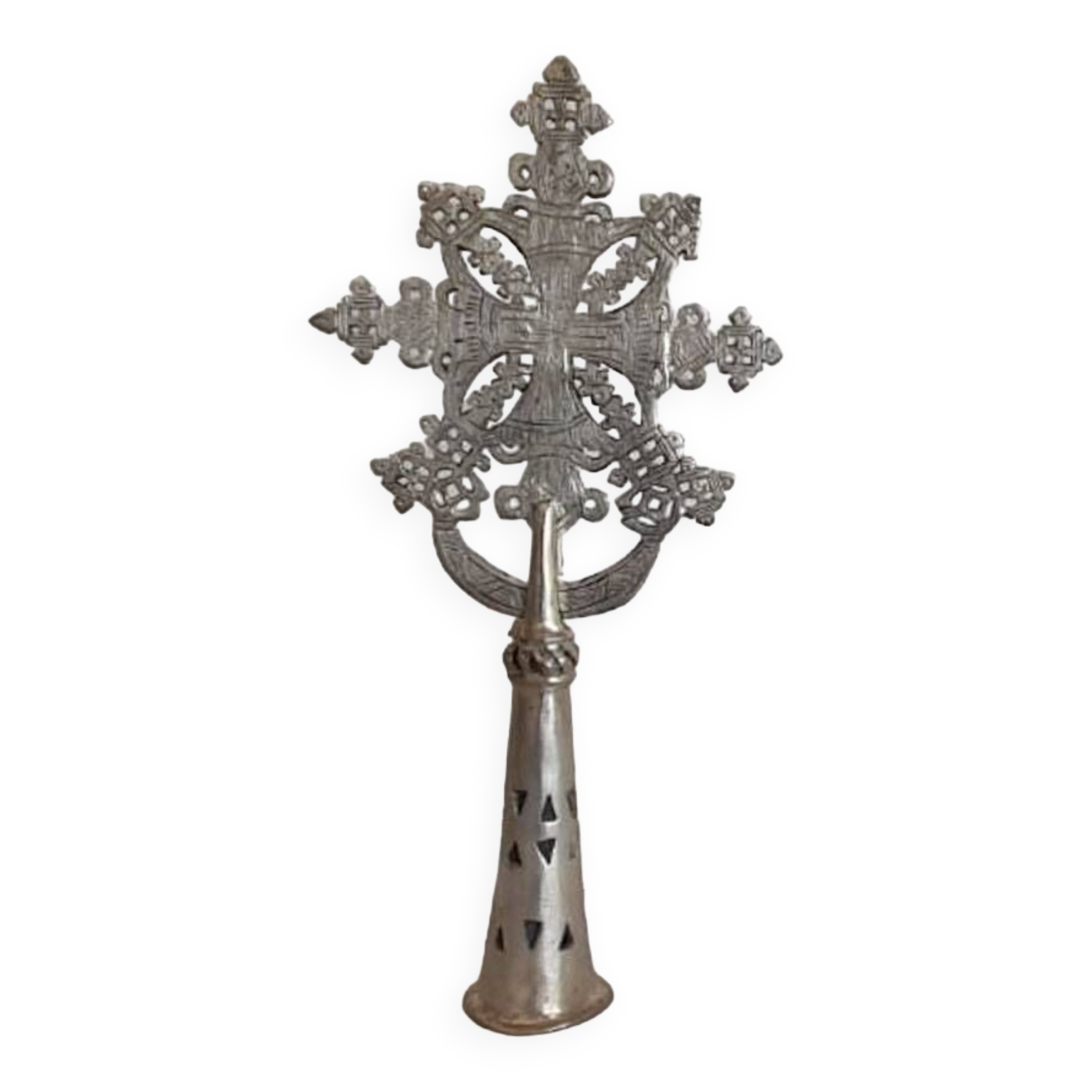 Ethiopian Coptic processional cross
