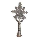 Croix de procession copte éthiopienne