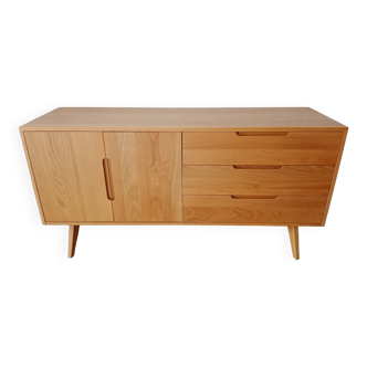 Solid oak buffet