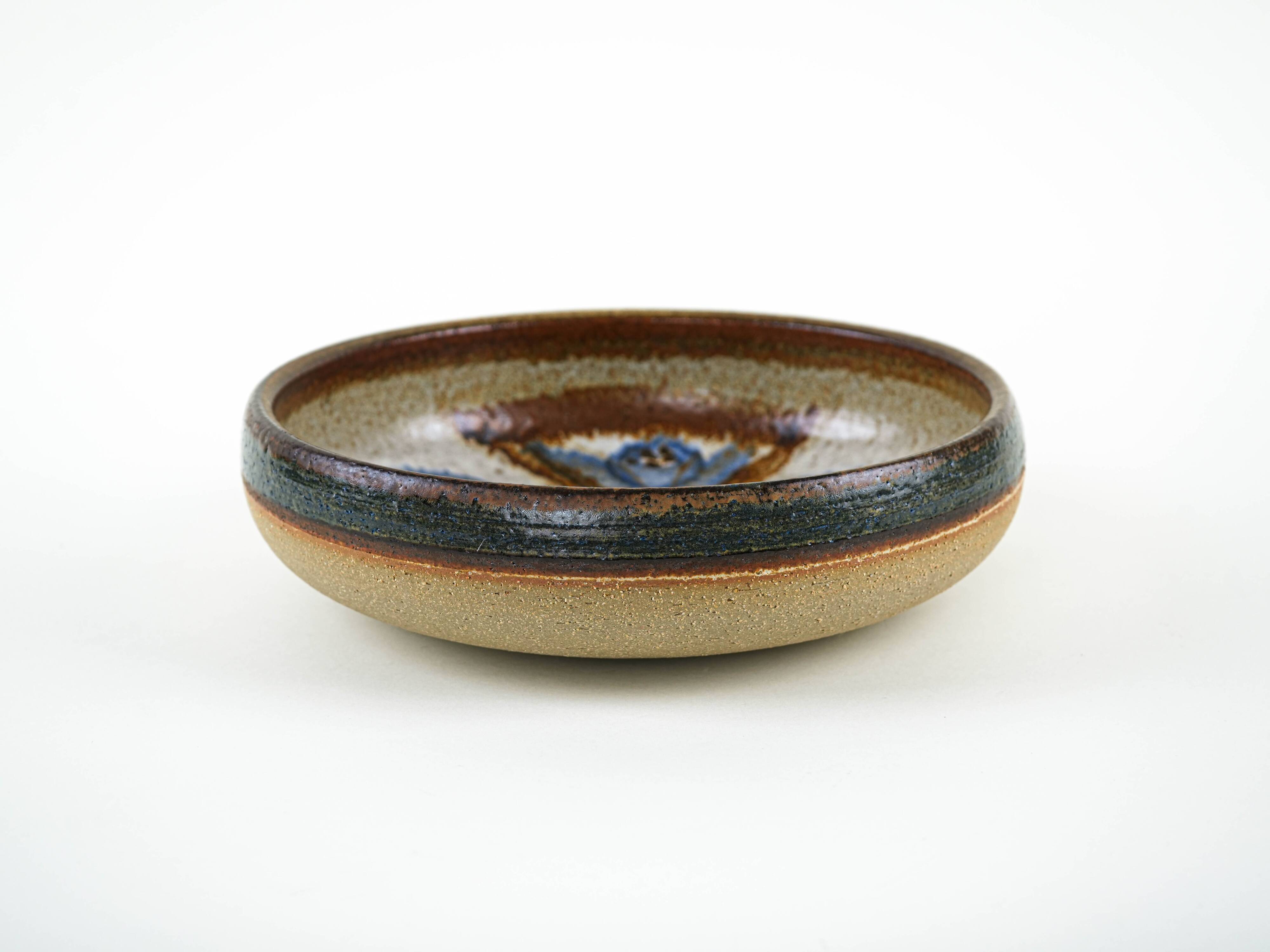 Ceramic bowl, Danish design, 1960s, manufactured by Søholm