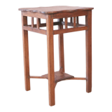 Guéridon art déco en teck birman