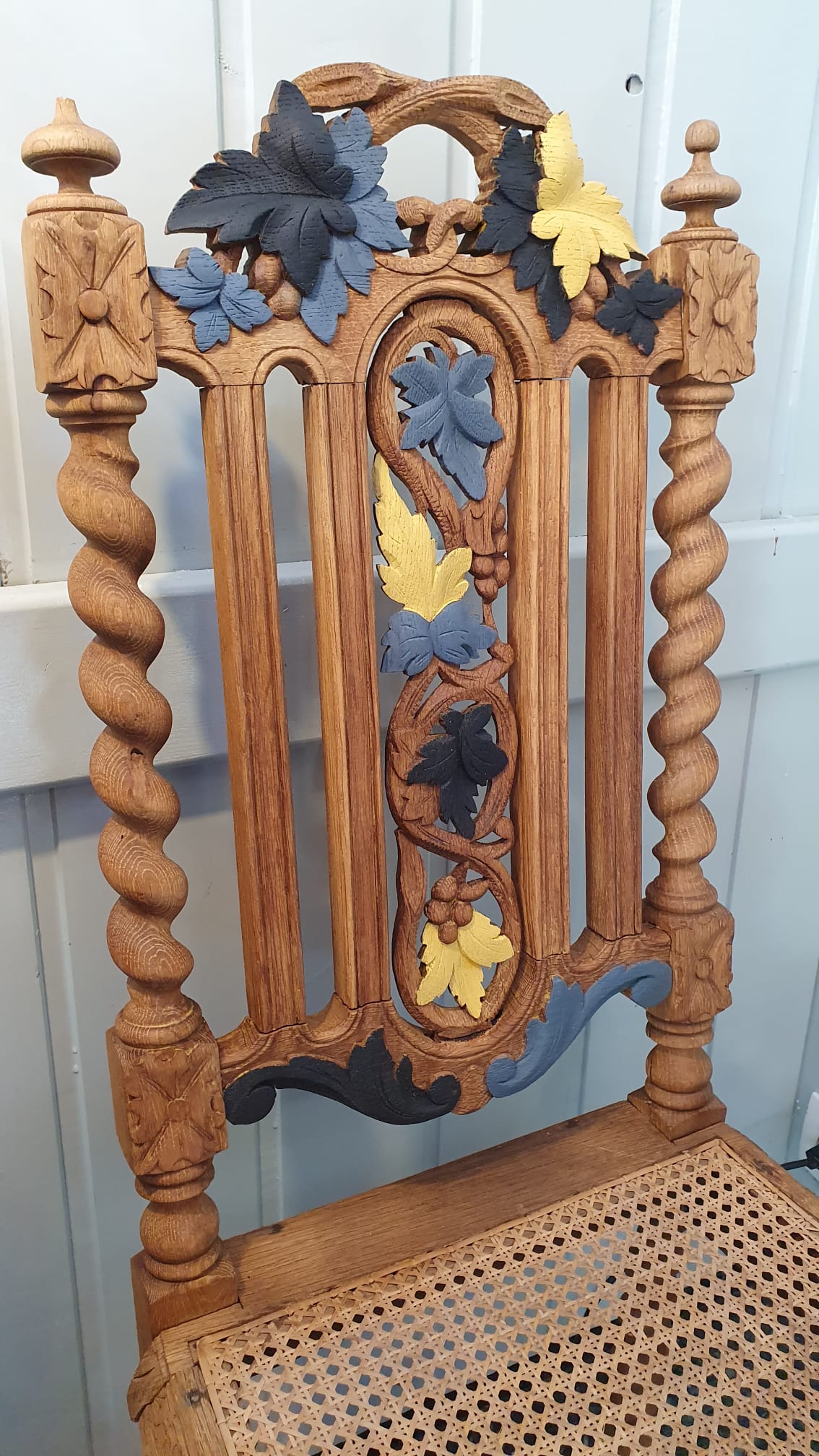 Custom Henry II chair