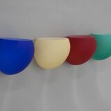 Set of Four Leucos Golf P 1 Wall Lights by Toso & Massari