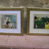 Pair of lithographs by Nahum Gutman