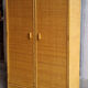 Bamboo wardrobe, rattan, vintage, 60s wardrobe